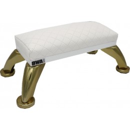 Podložka pod ruky na manikúru Valeria White - GOLD  Podložky pod ruky