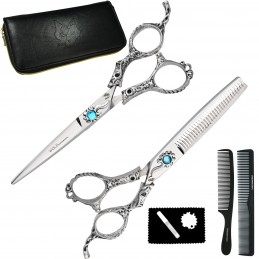 Sada kaderníckych nožníc Wolf Professional Silver Eye 5,5