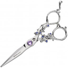Kadernícke nožnice Wolf 6,0 Professional Stoni Silver