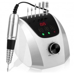 Brúska na manikúru a pedikúru M13 PROFI 68W Silver-White