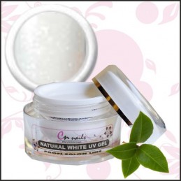 Uv gel - Natural White Pearl 15ml CN nails GÉLY NA PRÍRODNÉ NECHTY