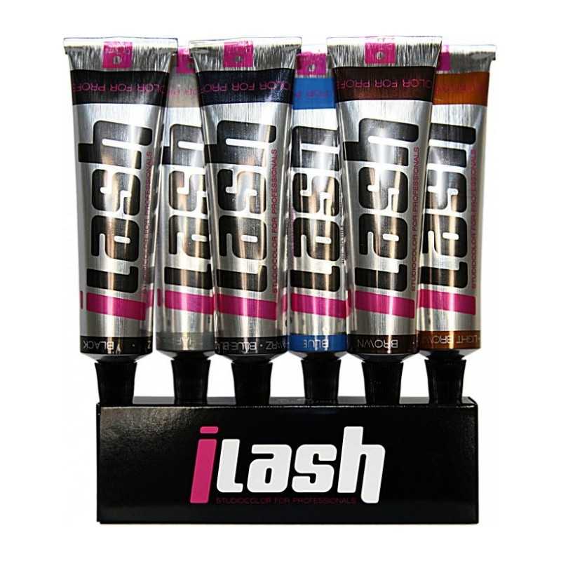 Modro čierna ilash farba na obočie a riasy 30ml Ilash Modro čierna ilash farba na obočie a riasy 30ml Ilash