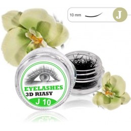3D Lashes J 10mm  3D mihalnice Tip J
