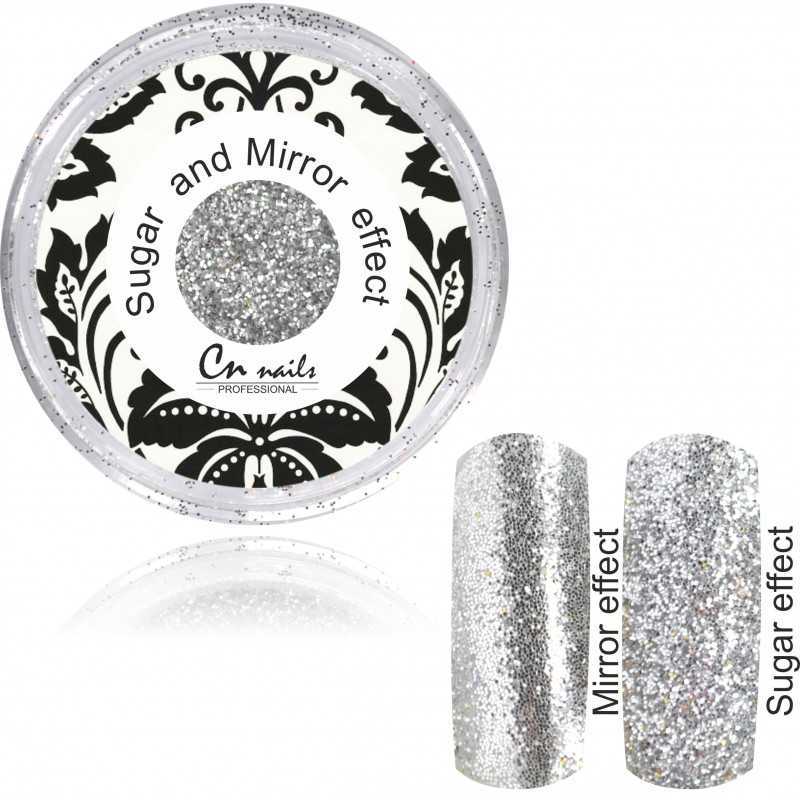 NR.2 Sugar and Mirror efect silver Sugar and Mirror efect NR.2 Sugar and Mirror efect silver Sugar and Mirror efect