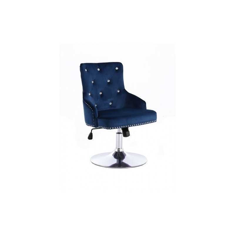 Kreslo Madeira Velur Dark Blue Stoličky do čakárne Kreslo Madeira Velur Dark Blue Stoličky do čakárne